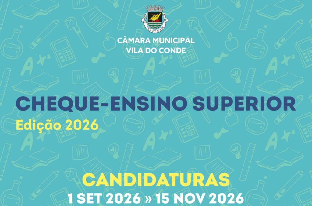 Cheque de 500 euros apoia estudantes do ensino superior